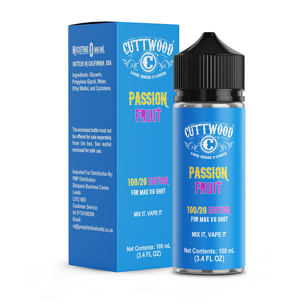 Cuttwood Passion Fruit 100ml Vape Juice| Cheapest Price