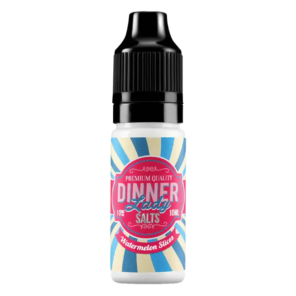 Dinner Lady Watermelon Slices Nic Salt E-Liquid | 5 for 11 Dinner Lady Watermelon Slices Nic Salt E-Liquid | 5 for 11