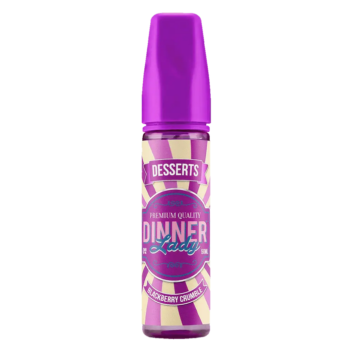 Dinner Lady Blackberry Crumble 50ml Shortfill e-liquid