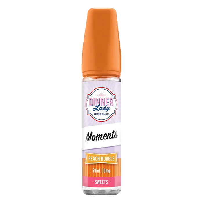 Dinner Lady Peach Bubble Vape Juice 50ml