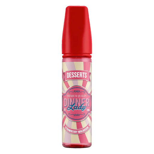 Dinner Lady Strawberry Macaroon Vape Juice 50ml