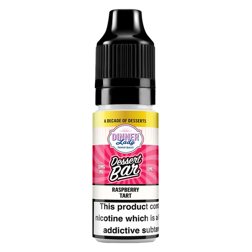 Dinner Lady Dessert Bar Salts Raspberry Tart Nic Salt
