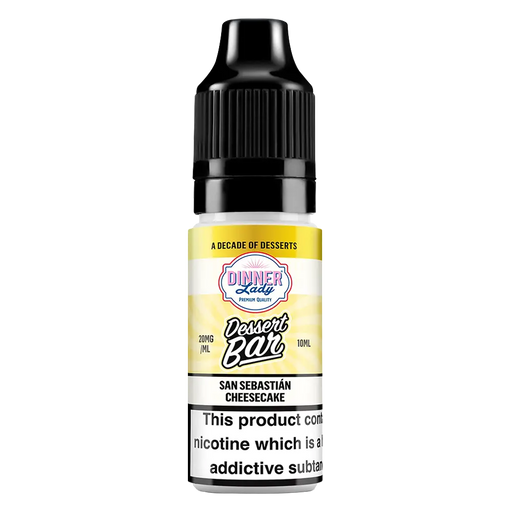Dinner Lady Dessert Bar Salts San Sebastian Cheesecake Nic Salt