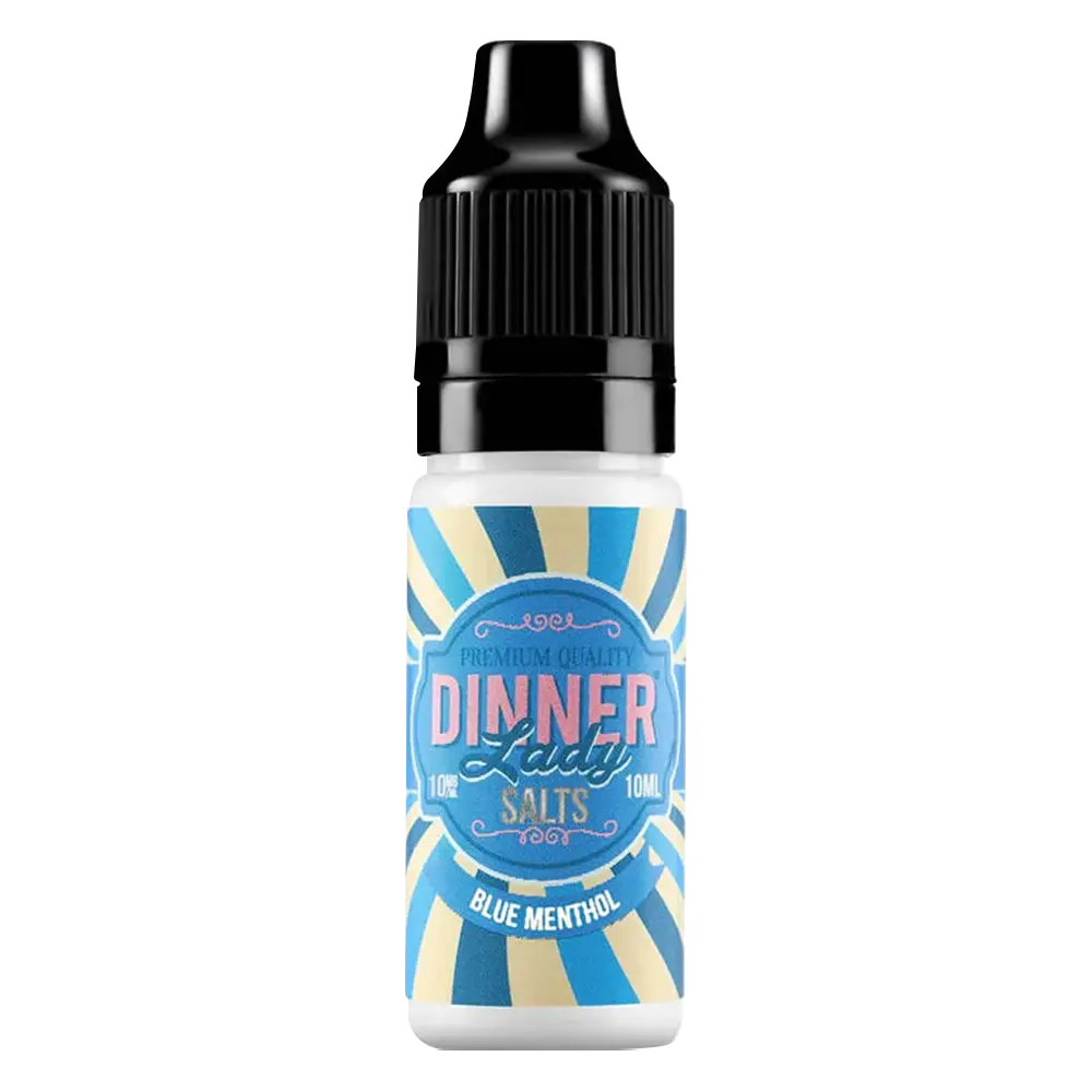 Dinner Lady Blue Menthol Nic Salt E-Liquid