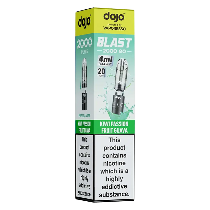Dojo Blast 2000 Go Prefilled Pods