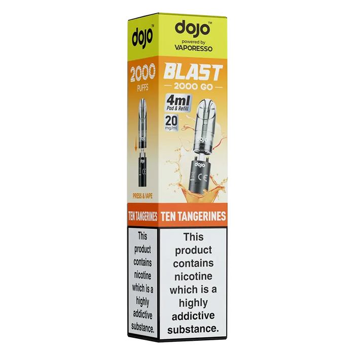 Dojo Blast 2000 Go Prefilled Pods