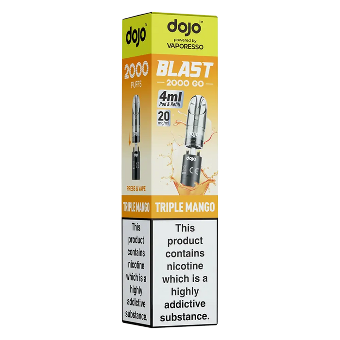 Dojo Blast 2000 Go Prefilled Pods