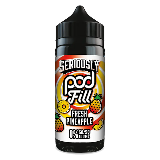 Seriously Pod Fill by Doozy Vape Fresh Pineapple 100ml Shortfill Eliquid