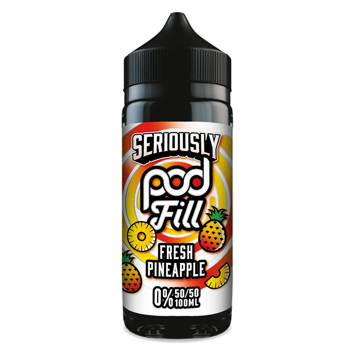 Seriously Pod Fill by Doozy Vape Fresh Pineapple 100ml Shortfill Eliquid