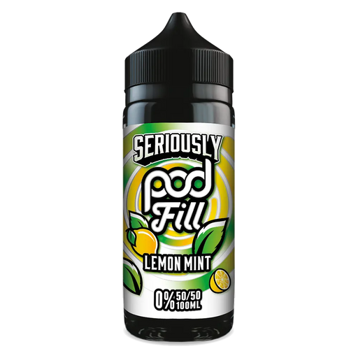 Seriously Pod Fill by Doozy Vape Lemon Mint 100ml Shortfill Eliquid