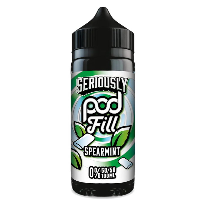 Seriously Pod Fill by Doozy Vape Spearmint 100ml Shortfill Eliquid