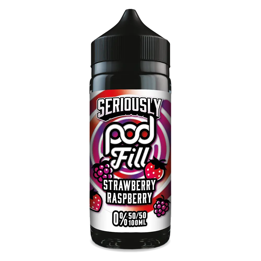Seriously by Doozy Vape Strawberry Raspberry 100ml - 9.99 Seriously by Doozy Vape Strawberry Raspberry 100ml - 9.99