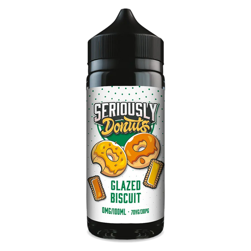 Seriously Donuts by Doozy Glazed Biscuit 100ml Shortfill E-Liquid