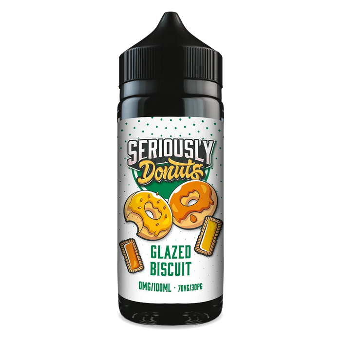 Seriously Donuts by Doozy Glazed Biscuit 100ml Shortfill E-Liquid