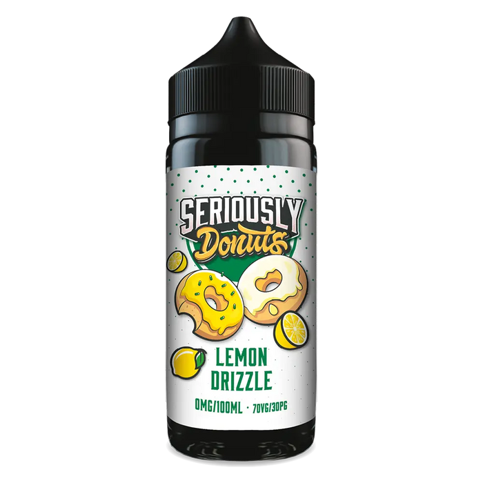 Seriously Donuts by Doozy Lemon Drizzle 100ml Shortfill E-Liquid