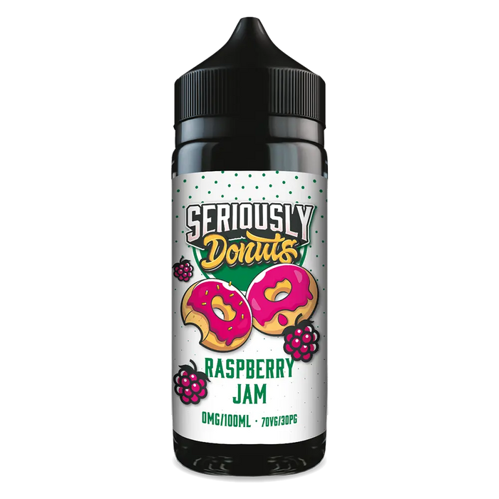 Seriously Donuts by Doozy Raspberry Jam 100ml Shortfill E-Liquid