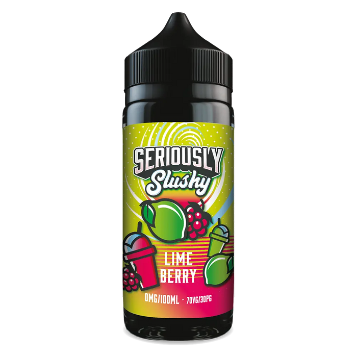 Seriously Slushy by Doozy Lime Berry 100ml Shortfill E-Liquid