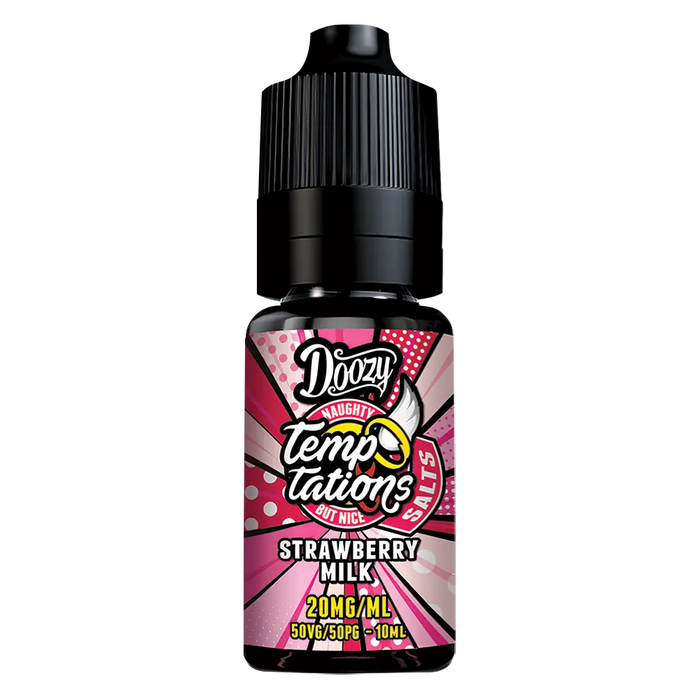 Doozy Temptations Strawberry Milk Nic Salt E-Liquid