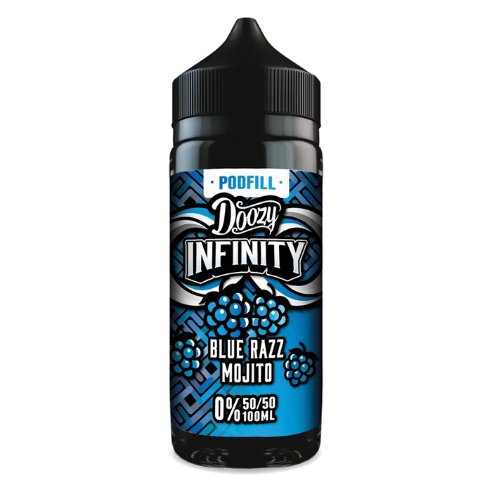Doozy Infinity Blue Razz Mojito 100ml E-Liquid
