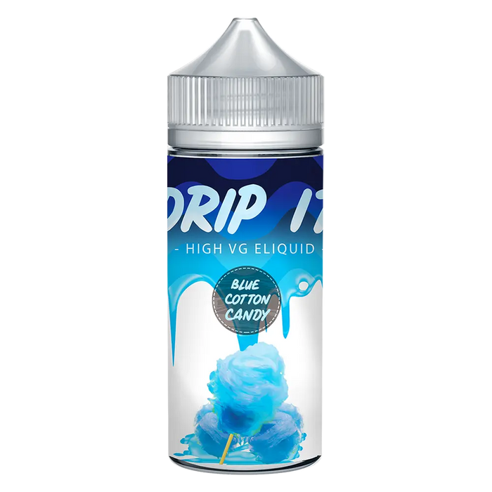 Drip it Blue Cotton Candy 100ml Shortfill e-Liquid