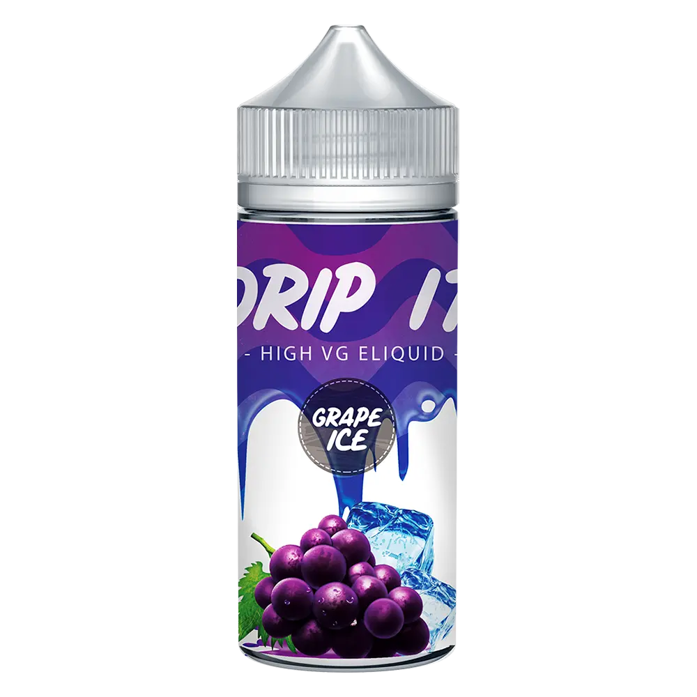Drip it Grape Ice 100ml Vape juice- 3 for 15