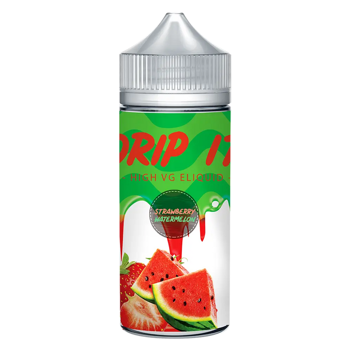 Drip it Strawberry Watermelon 100ml Vape Juice - 3 For 15 Drip it Strawberry Watermelon 100ml Vape Juice - 3 For 15