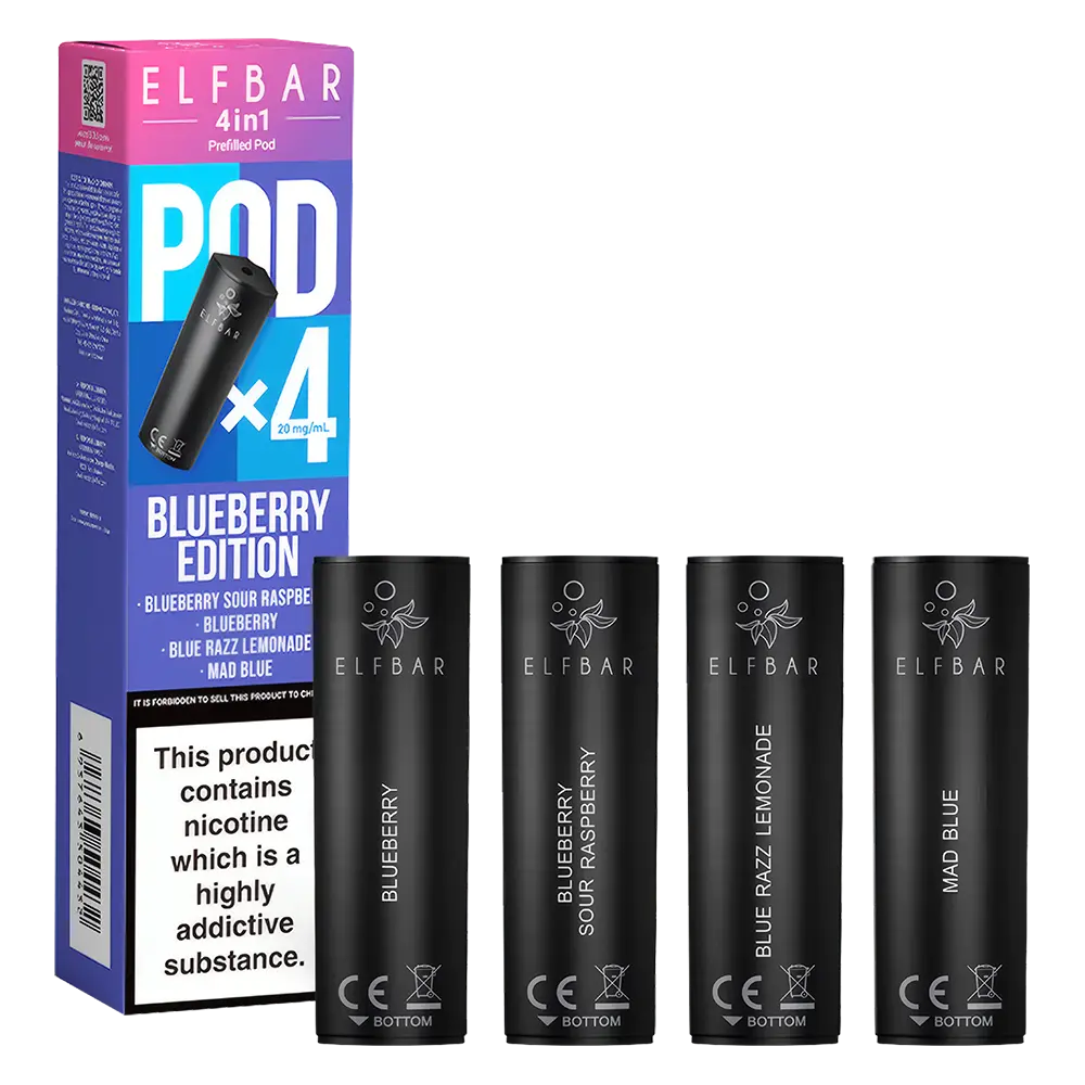 Elf Bar 4in1 Prefilled Vape Pods for Replacement
