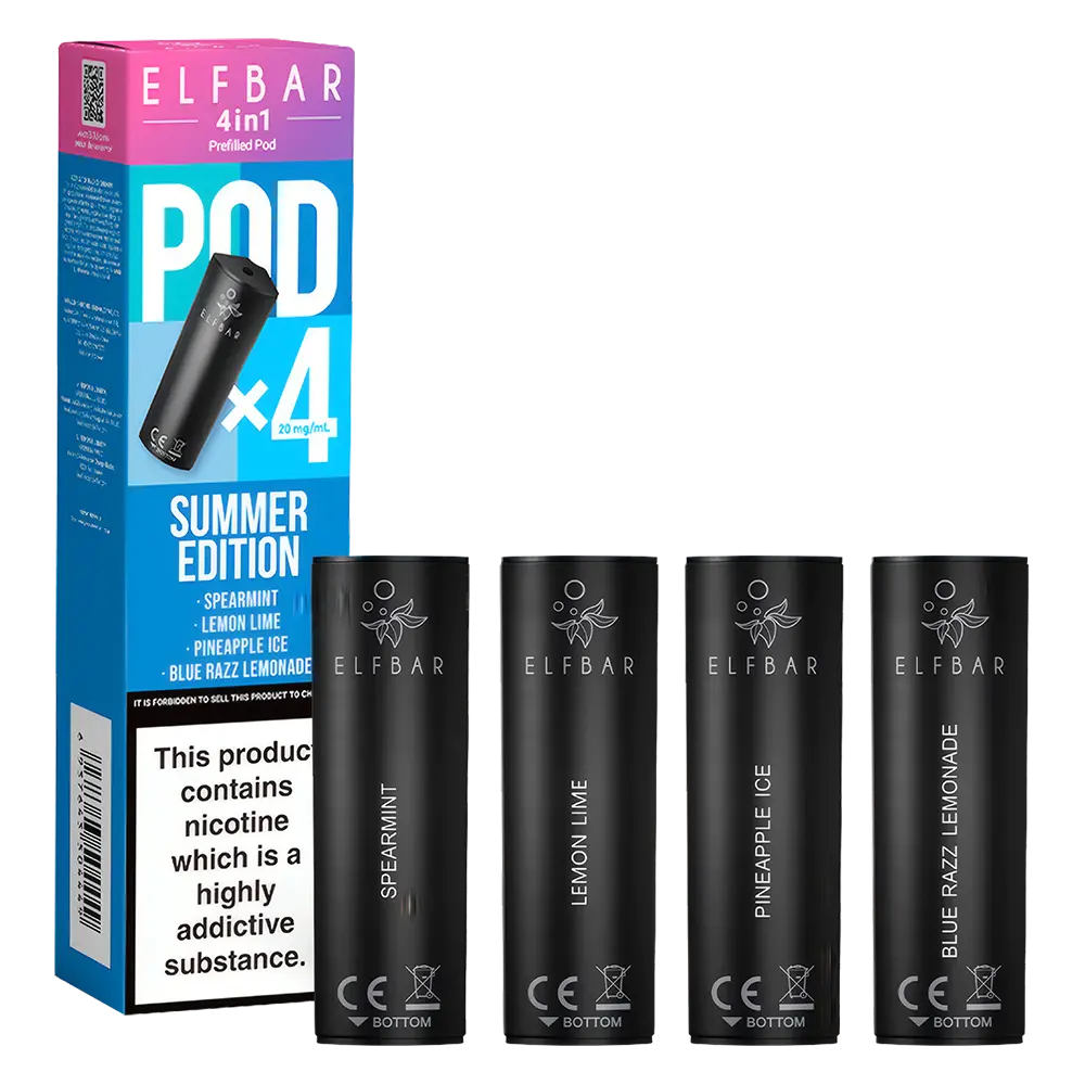 Elf Bar 4in1 Prefilled Vape Pods for Replacement