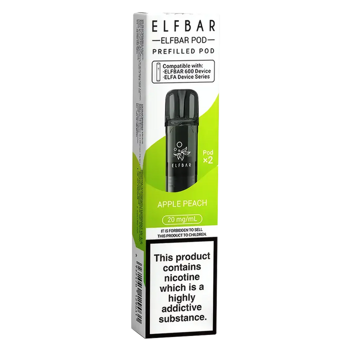 Elf Bar 600 Apple Peach Prefilled Pods
