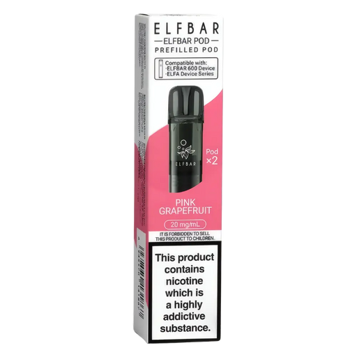Elf Bar 600 Pink Grapefruit Prefilled Pods
