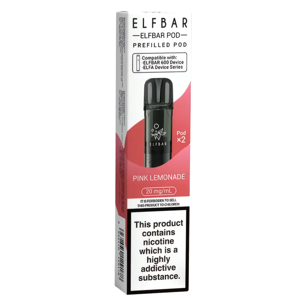 Elf Bar 600 Pink Lemonade Prefilled Pods