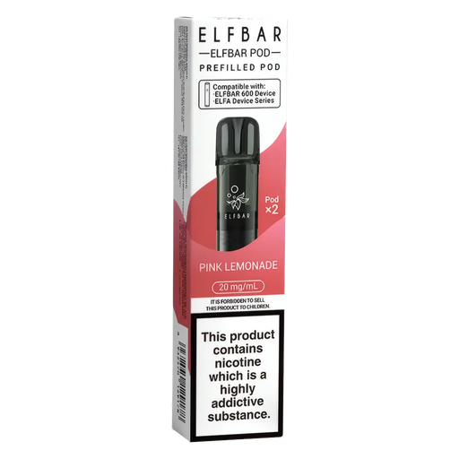 Elf Bar 600 Pink Lemonade Prefilled Pods