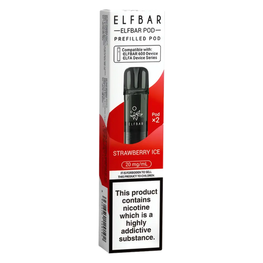 Elf Bar 600 Strawberry Ice Prefilled Pods