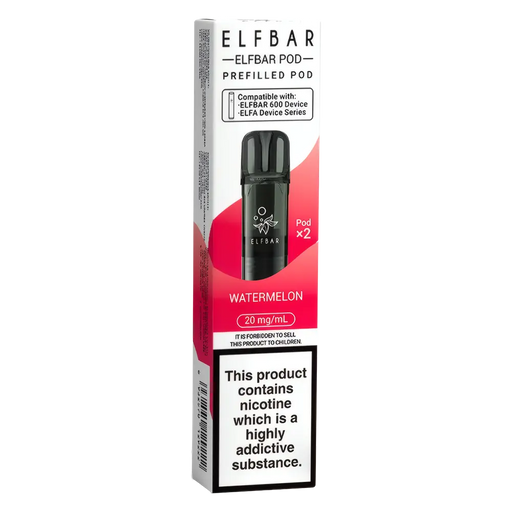 Elf Bar 600 Watermelon Prefilled Pods