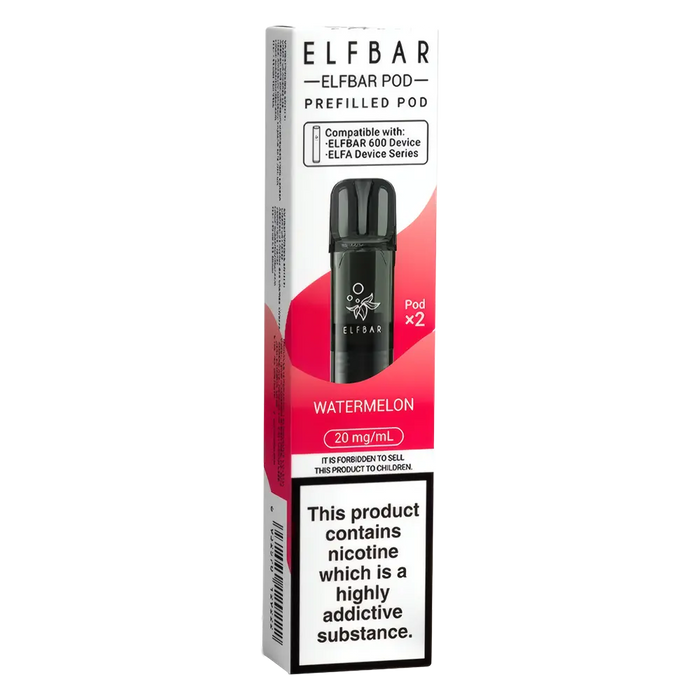 Elf Bar 600 Watermelon Prefilled Pods