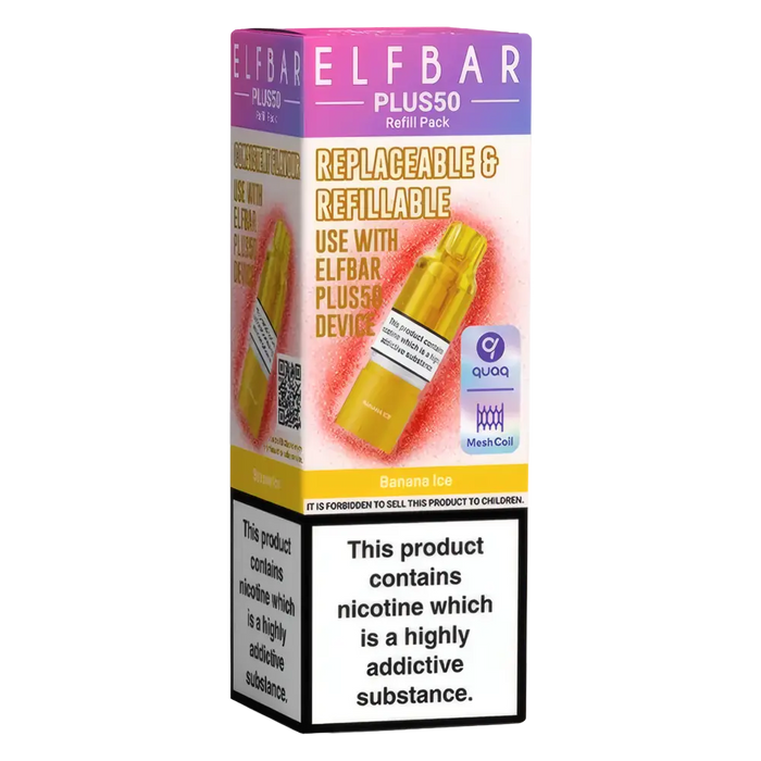 Elf Bar Plus 50 Prefilled Pods
