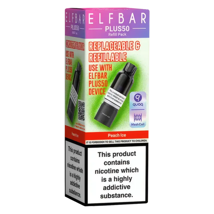 Elf Bar Plus 50 Prefilled Pods