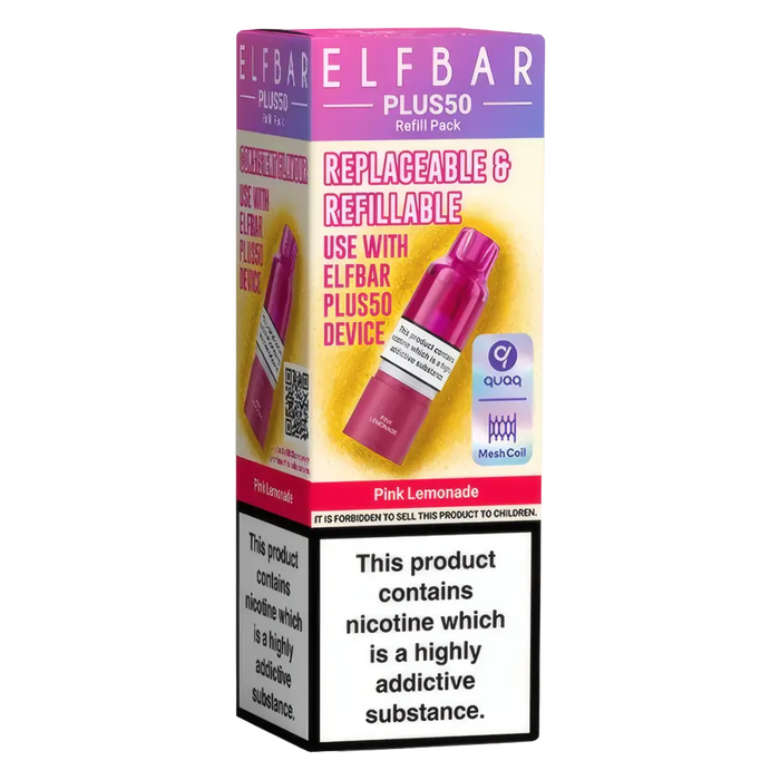 Elf Bar Plus 50 Prefilled Pods
