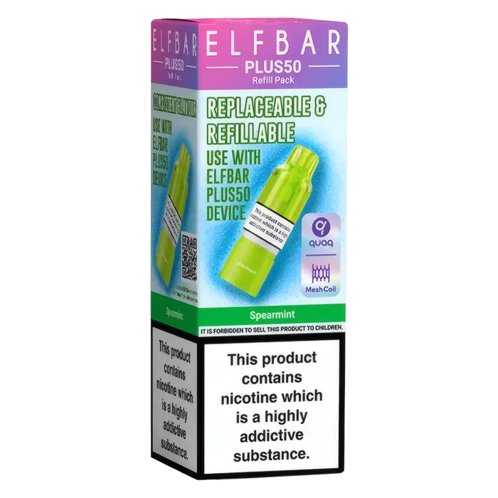 Elf Bar Plus 50 Prefilled Pods