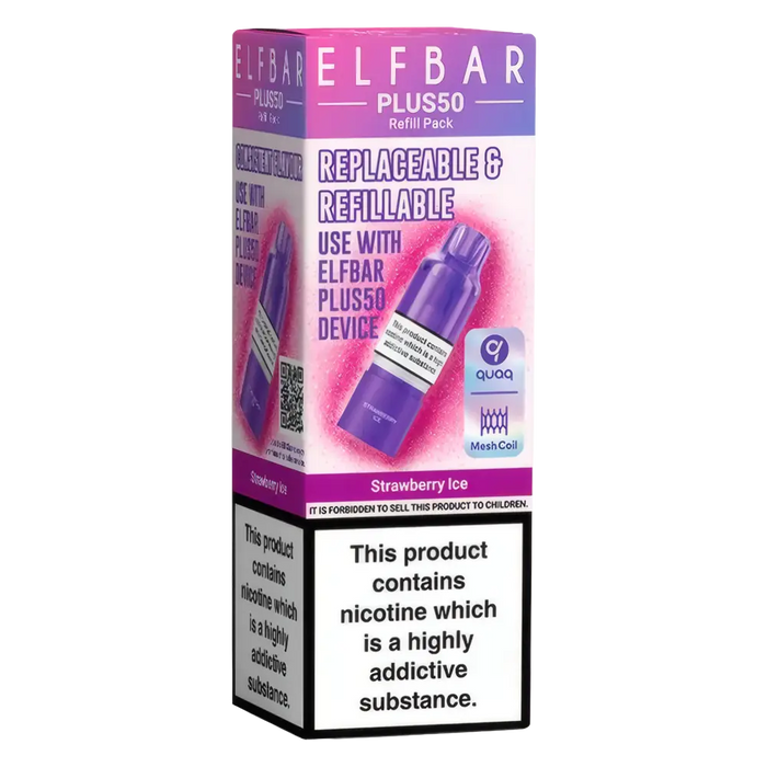 Elf Bar Plus 50 Prefilled Pods