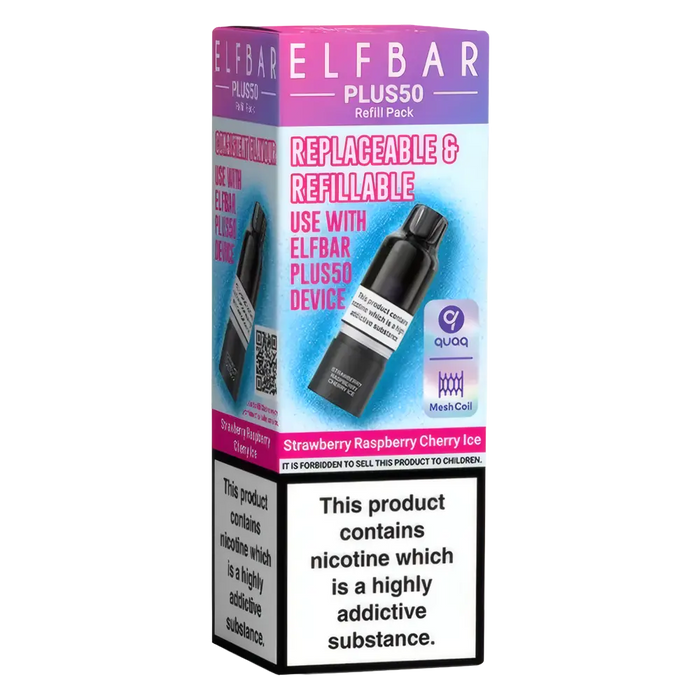 Elf Bar Plus 50 Prefilled Pods