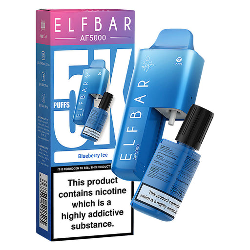 Elf Bar AF5000 Blueberry Ice Disposable Vape