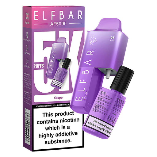 Elf Bar AF5000 Grape Disposable Vape