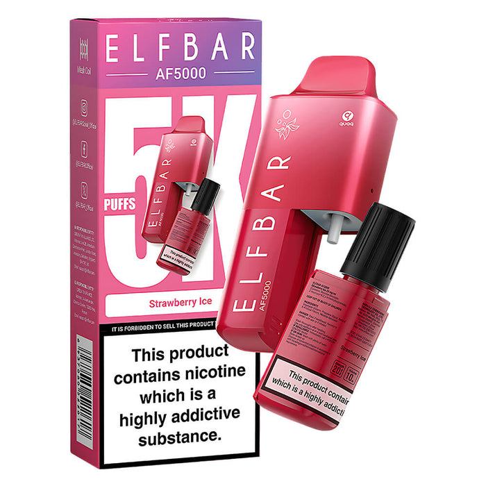 Elf Bar AF5000 Strawberry Ice Disposable Vape