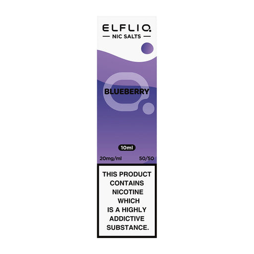 Elf Bar ElfLiq Blueberry Nic Salt Vape Juice 10ml