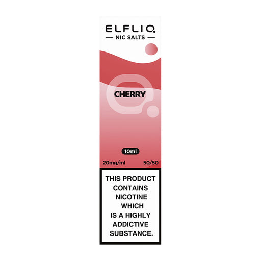 Elf Bar ElfLiq Cherry Nic Salt Vape Juice 10ml