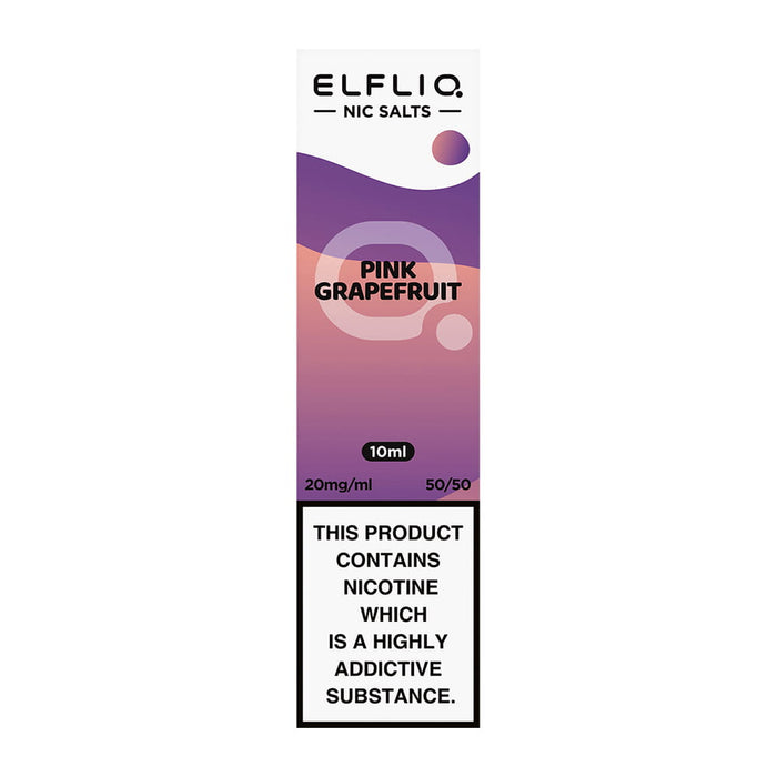Pink Grapefruit ElfLiq Nic Salt Vape Juice 10ml | 10 for 16 Pink Grapefruit ElfLiq Nic Salt Vape Juice 10ml | 10 for 16