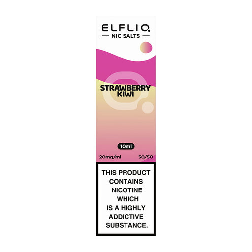 Elf Bar ElfLiq Strawberry Kiwi Nic Salt Vape Juice 10ml