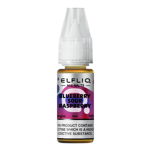 Elf Bar ElfLiq Blueberry Sour Raspberry Nic Salt Vape juice
