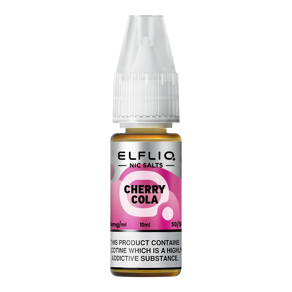 Elf Bar ElfLiq Cherry Cola Nic Salt Vape Juice 10ml